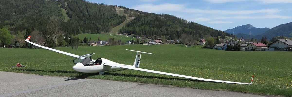 Flugwegposition um 13:14:57: Aufgenommen in der Nähe von Tragöß-Sankt Katharein, Österreich in 2571 Meter